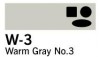 Copic Ciao-Warm Gray No.3 W-3